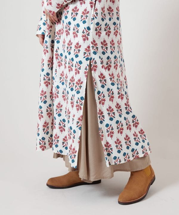 Elegant Cotton Dress with Pockets