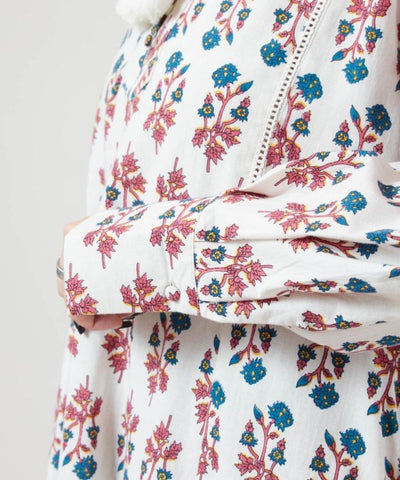 Elegant Cotton Dress with Pockets