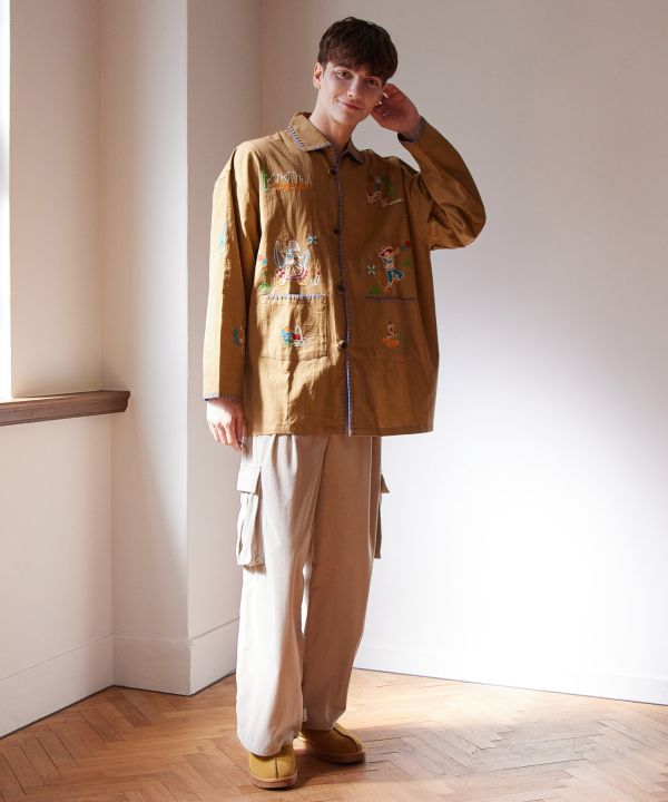 Men's Vivid Embroidered Shirt