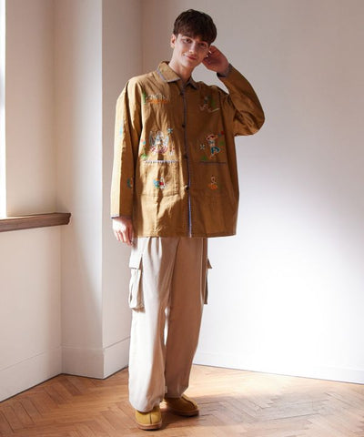 Men's Vivid Embroidered Shirt