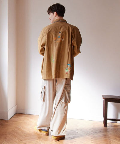 Men's Vivid Embroidered Shirt