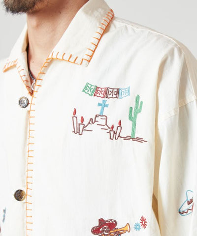 Men's Vivid Embroidered Shirt