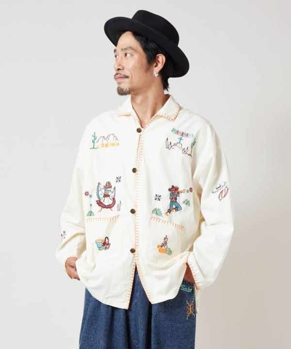 Men's Vivid Embroidered Shirt