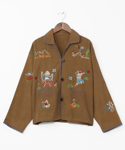 Vivid Embroidered Shirt