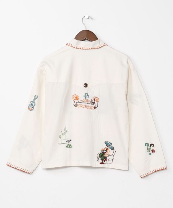 Vivid Embroidered Shirt