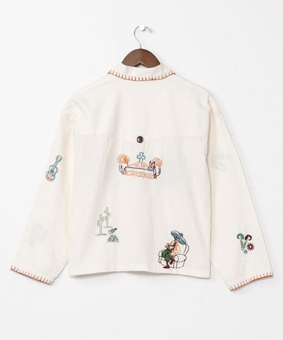 Vivid Embroidered Shirt