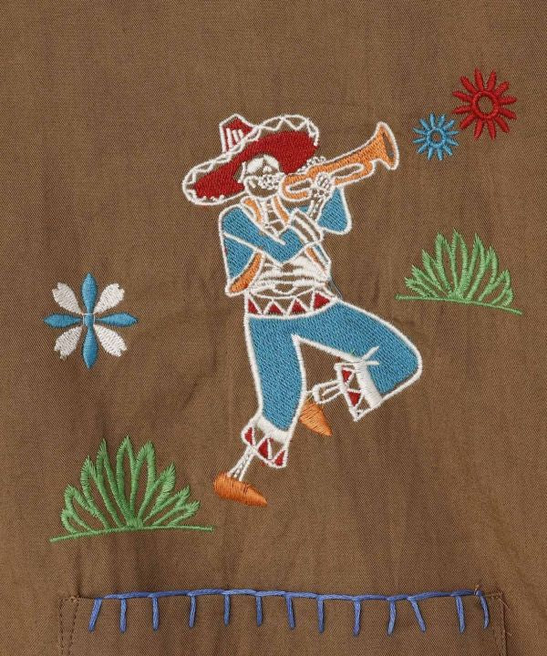 Vivid Embroidered Shirt