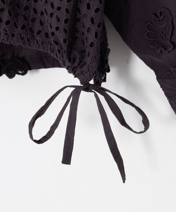 Patchwork Embroidered Cotton Shirt