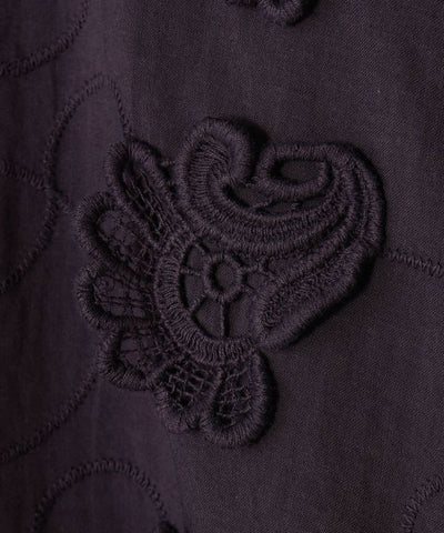 Patchwork Embroidered Cotton Shirt