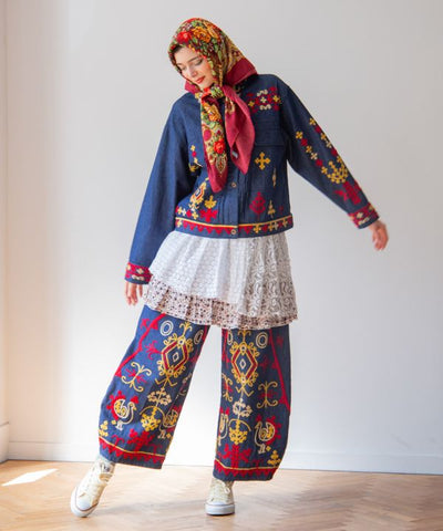 Layered Lace Mini Skirt