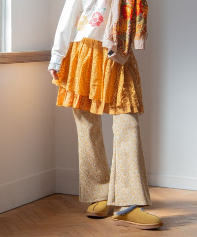 Layered Lace Mini Skirt