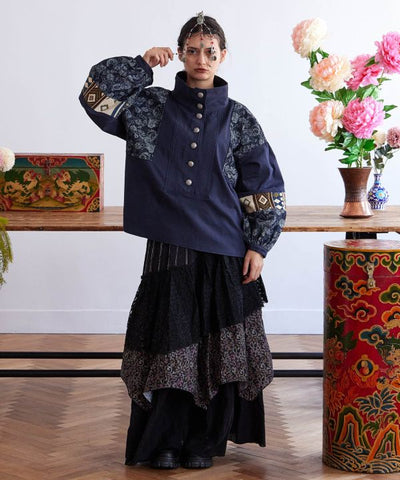 Layered Lace Long Skirt