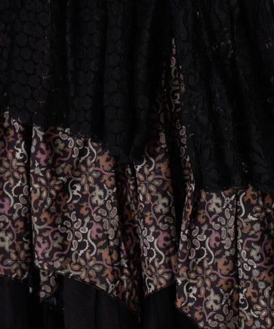 Layered Lace Long Skirt