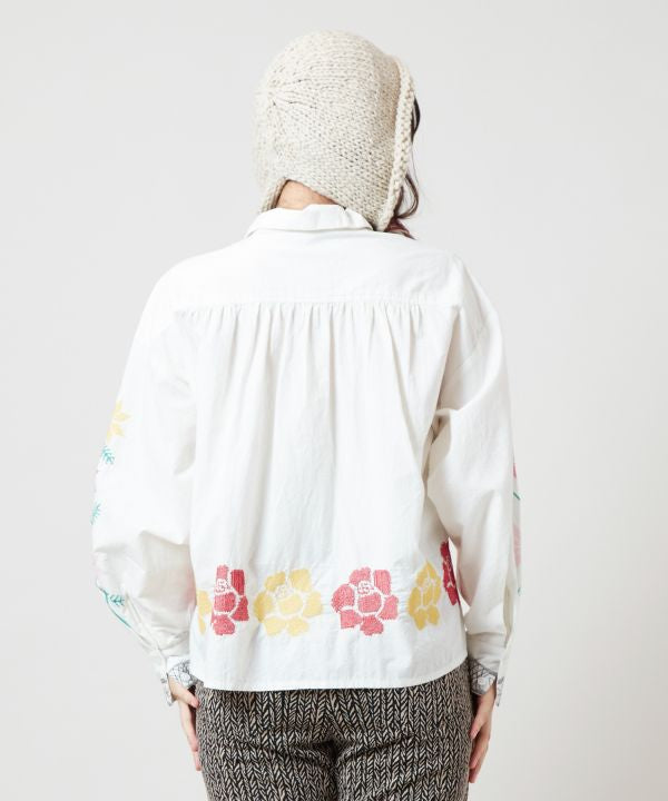 Embroidered Statement Shirt