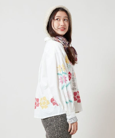 Embroidered Statement Shirt