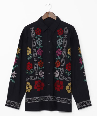 Men’s Statement Embroidery Shirt