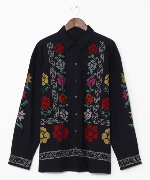 Men’s Statement Embroidery Shirt