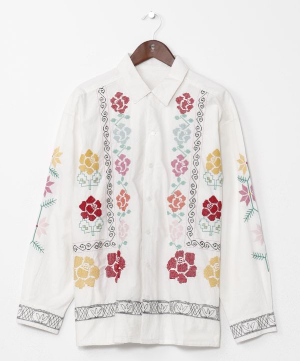 Men’s Statement Embroidery Shirt