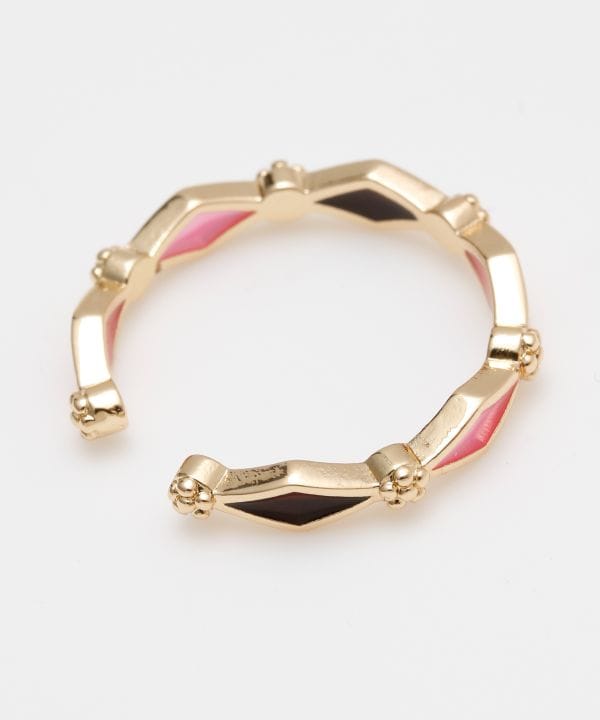 Stained Glass Like Hoop Ear Cuff (1pc)