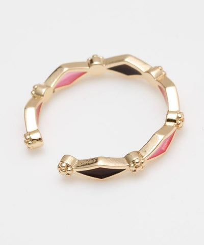 Stained Glass Like Hoop Ear Cuff (1pc)