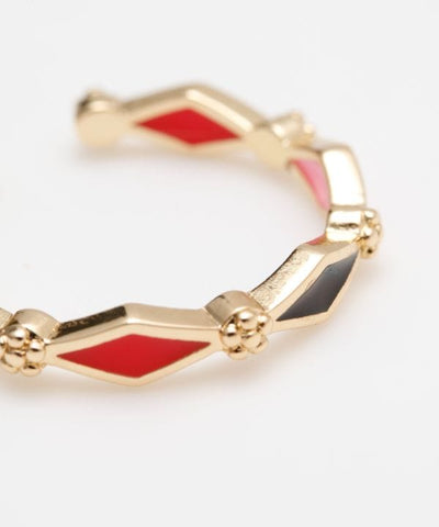 Stained Glass Like Hoop Ear Cuff (1pc)