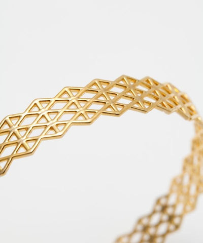 Geometric Diamond Link Bracelet