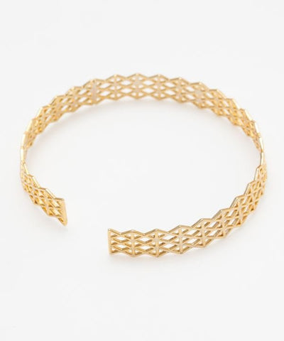 Geometric Diamond Link Bracelet