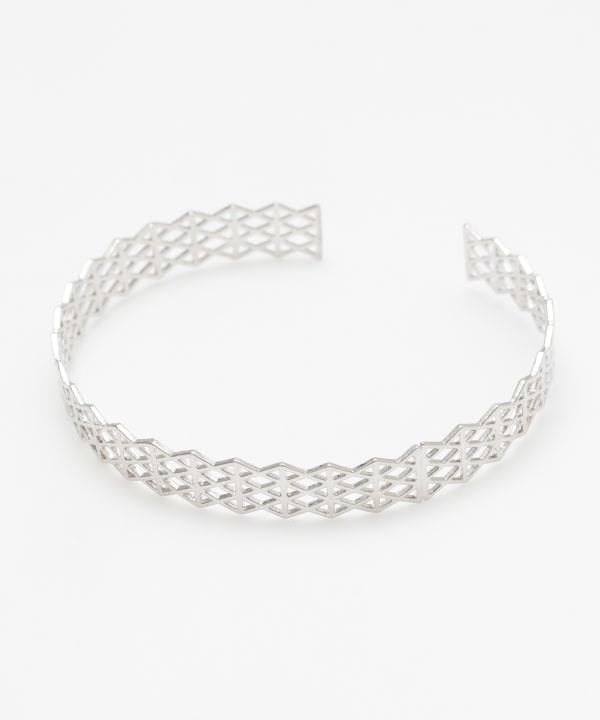 Geometric Diamond Link Bracelet