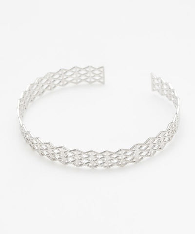Geometric Diamond Link Bracelet
