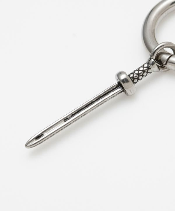 Slim Sword Dangle Earrings