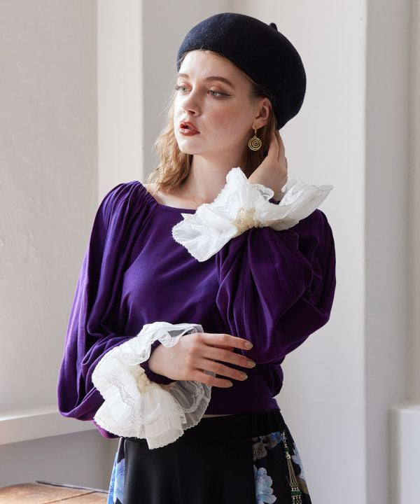 Metal Swirl Hoop Earrings