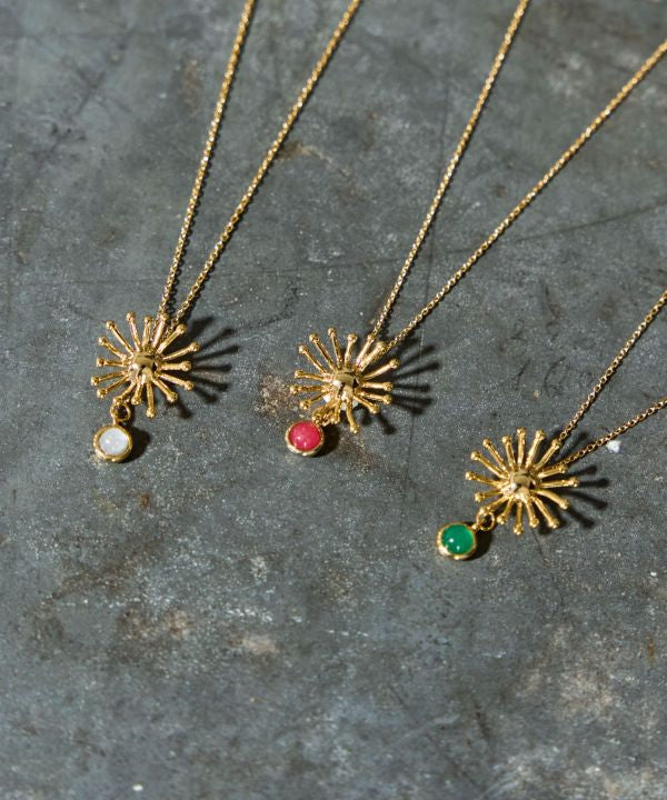 Starry Flower Pendant Necklace