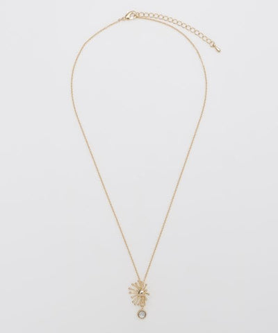 Starry Flower Pendant Necklace