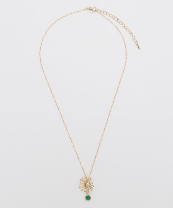 Starry Flower Pendant Necklace