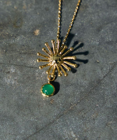 Starry Flower Pendant Necklace
