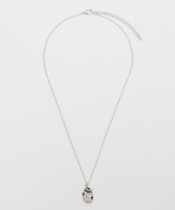 Oval Star & Moon Minimalist Necklace