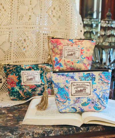 Vintage Like Quilted Pouch