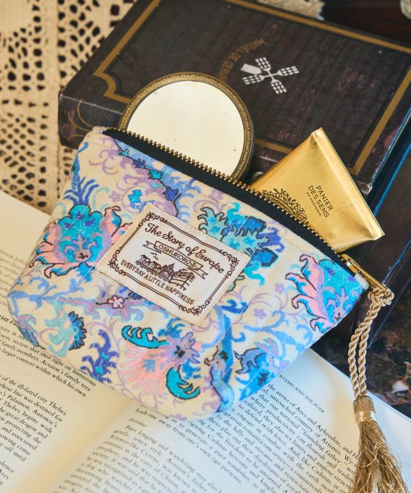 Vintage Like Quilted Pouch