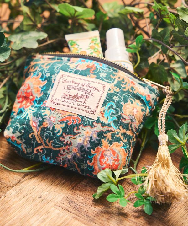 Vintage Like Quilted Pouch