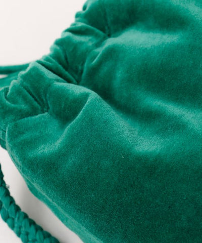 Velvet Drawstring Shoulder Bag