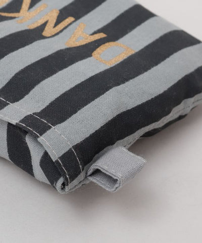 Striped Shopping Tote Bag