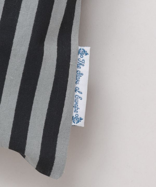 Striped Shopping Tote Bag