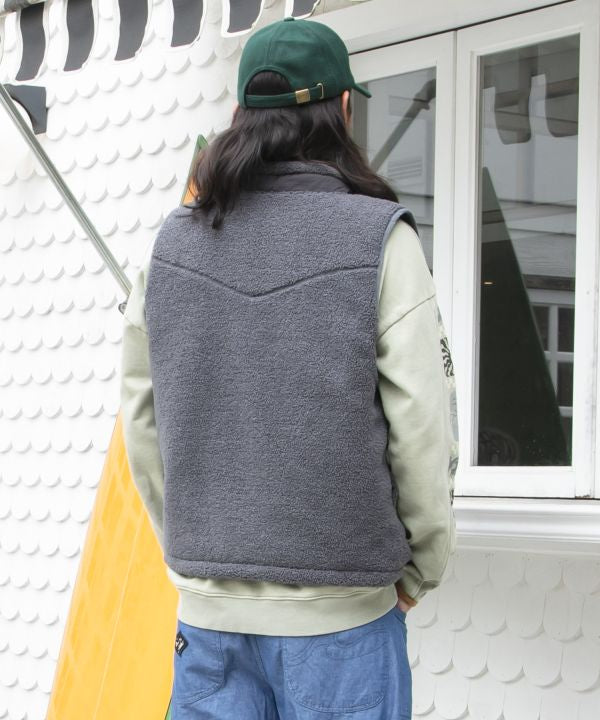 SURF＆Palms Men's Boa Vest