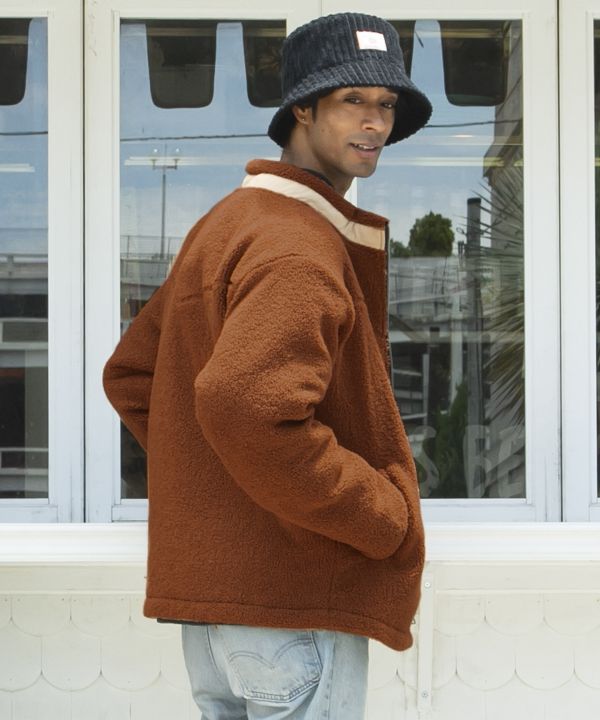 SURF＆Palms Men's Boa Jacket