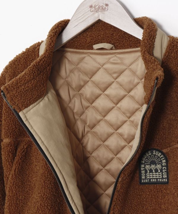 SURF＆Palms Men's Boa Jacket