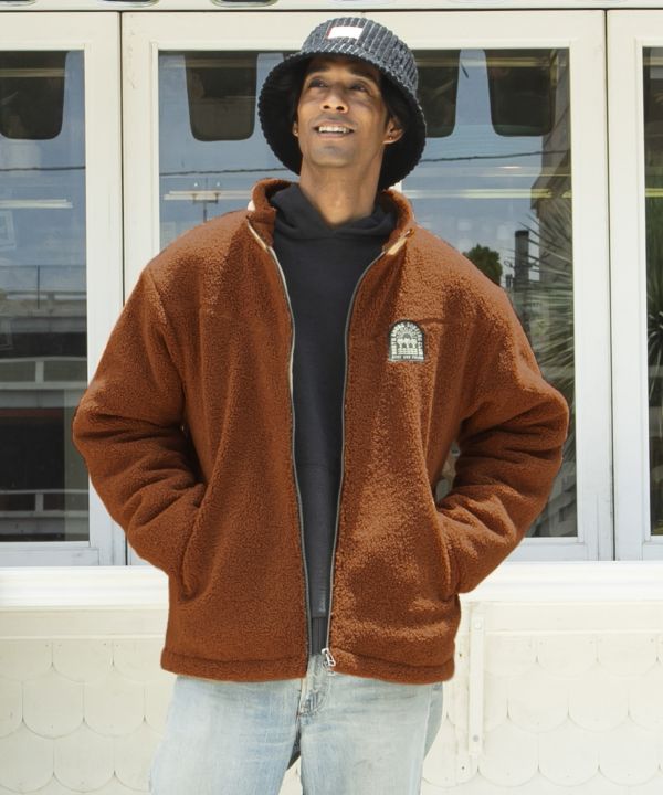 SURF＆Palms Men's Boa Jacket