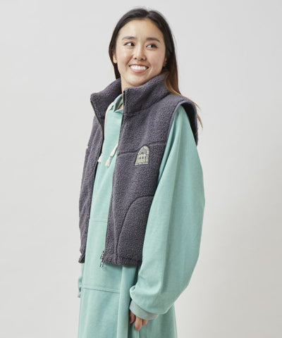 SURF＆Palms Boa Vest for Women