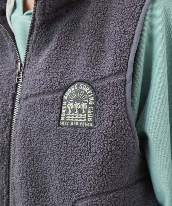 SURF＆Palms Boa Vest for Women