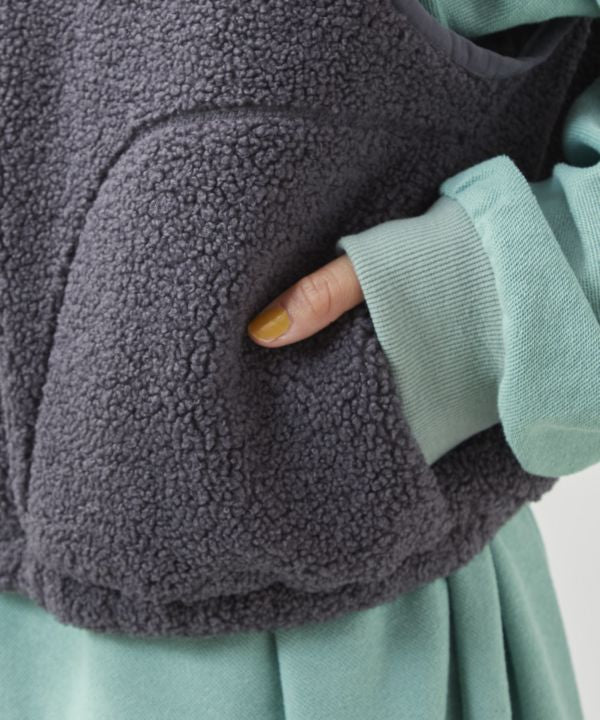 SURF＆Palms Boa Vest for Women