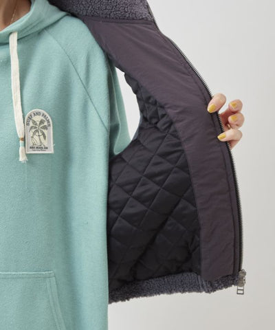 SURF＆Palms Boa Vest for Women